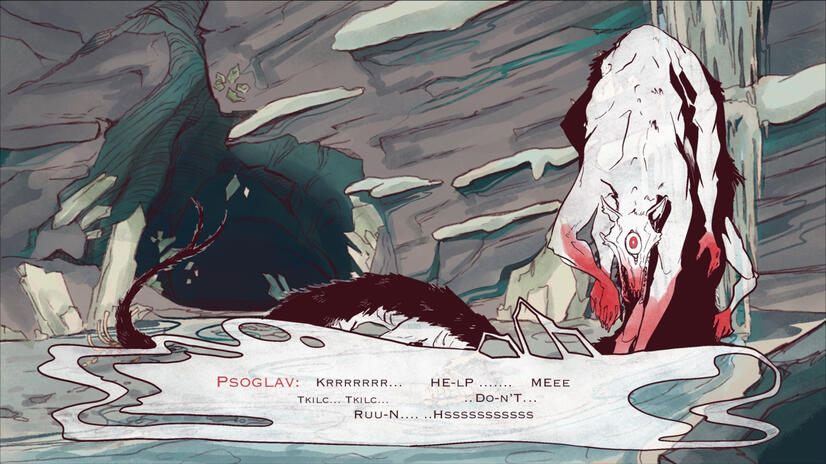 Psoglav (corpse eater)