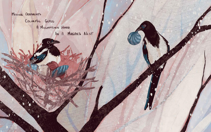 Magpie Illustration