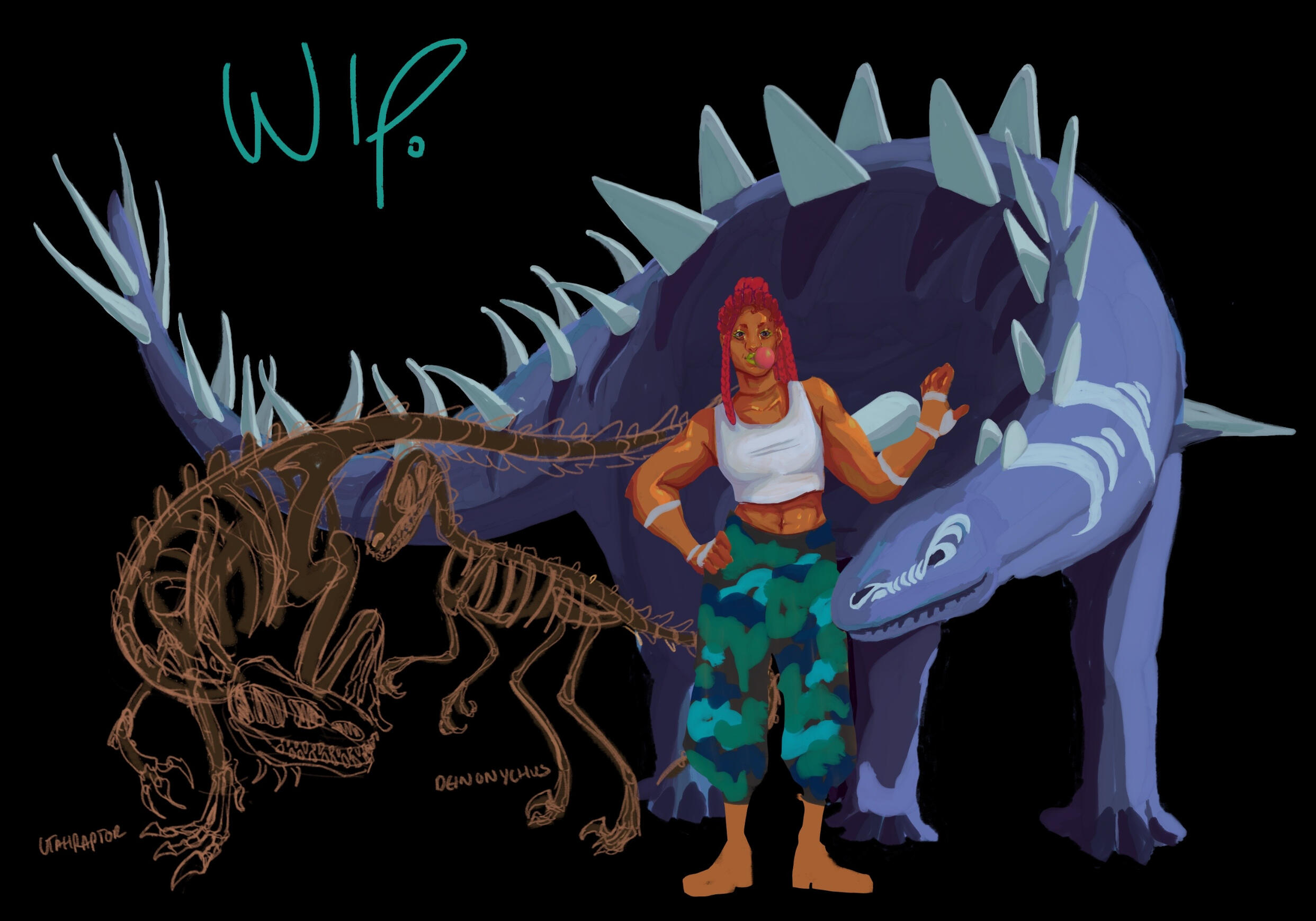 Fossil Fighters Redesigns Nevada WIP