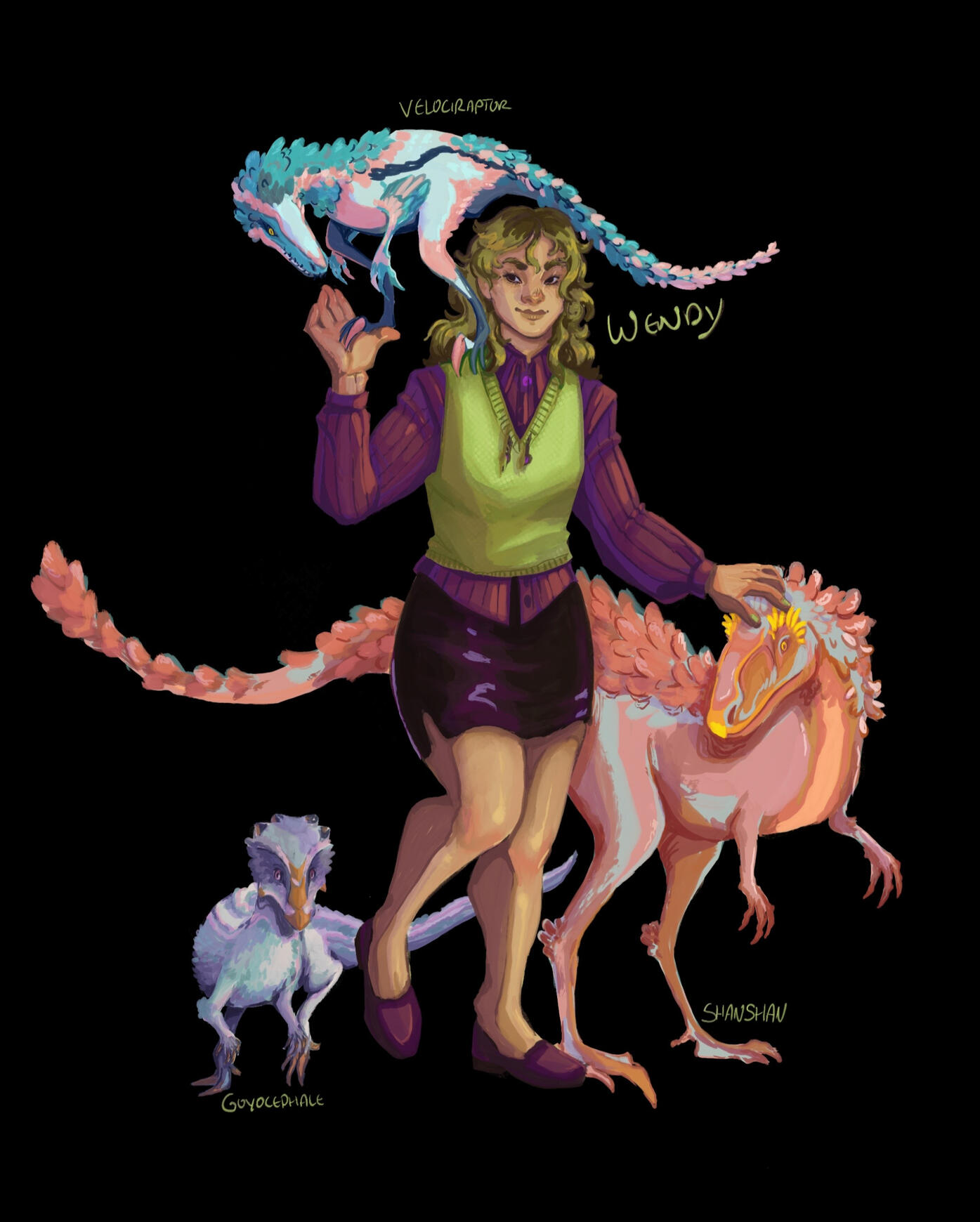 Fossil Fighters Redesigns Wendy Team